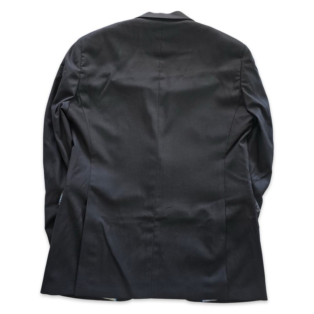 Alton Lane Black Blazer 40 Short Tailored Fit Sport Coat Map Lining NWT Mens - Picture 2 of 11